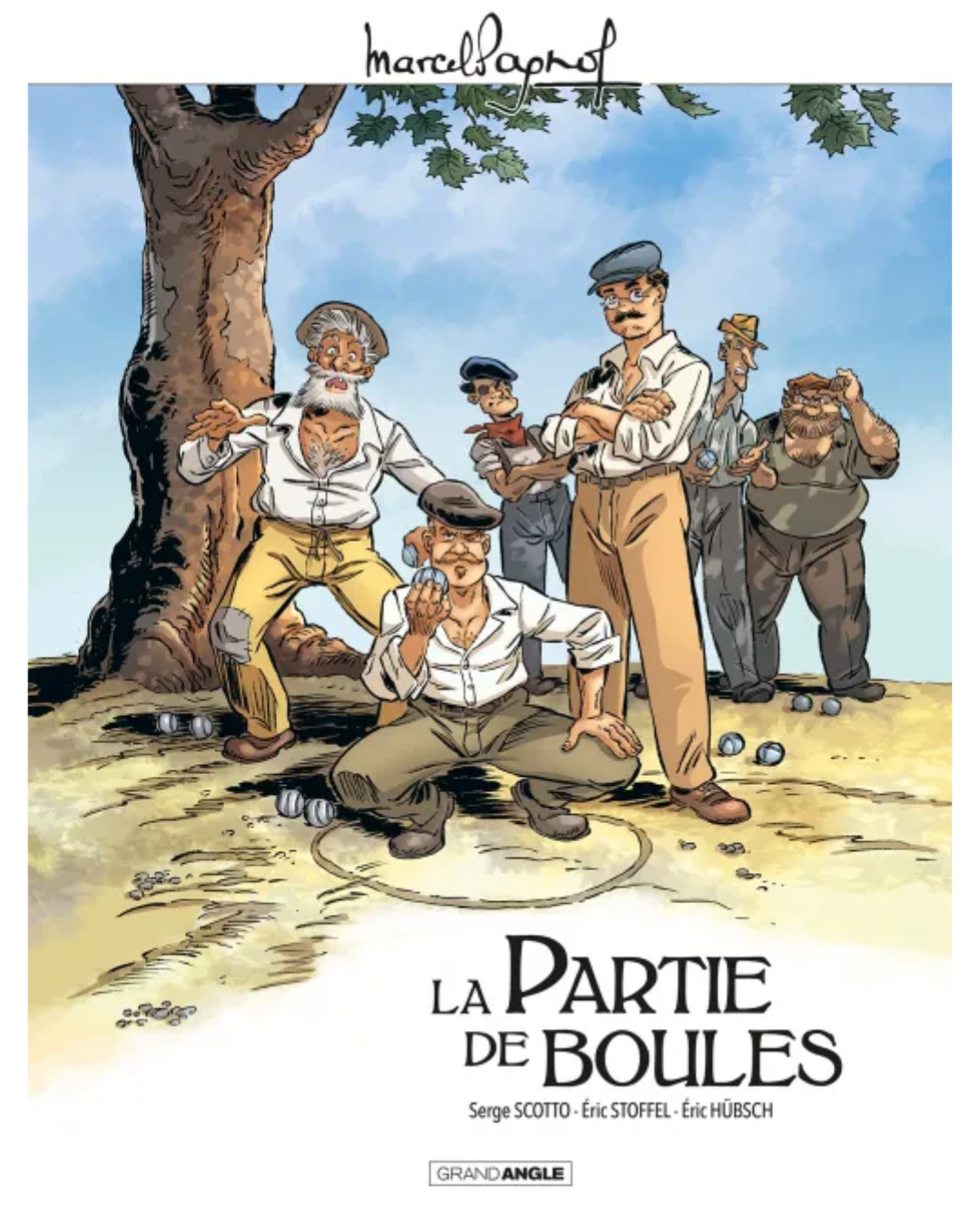 la partie de boules BD pagnol