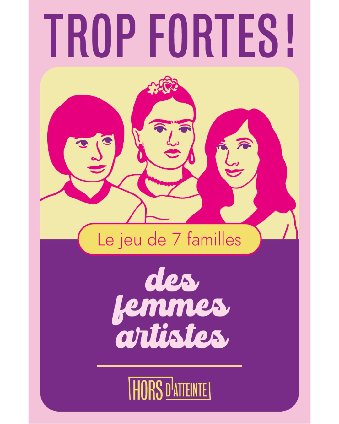 Lucie Ramognino Trop fortes le jeu de 7 familles