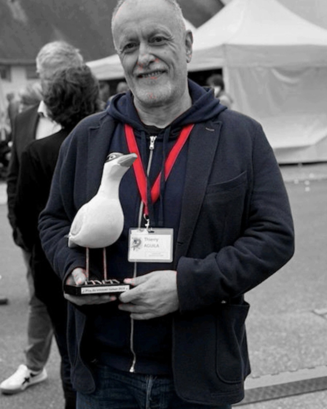 Thierry Aguila, lauréat du Prix du Goéland Masqué 2025