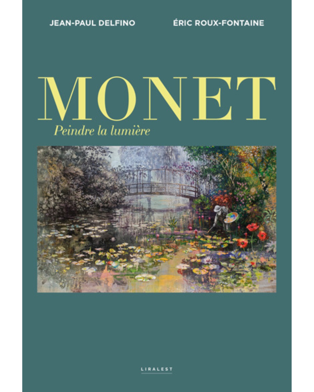 couverture MONET Peindre la lumière Jean Paul Delfino