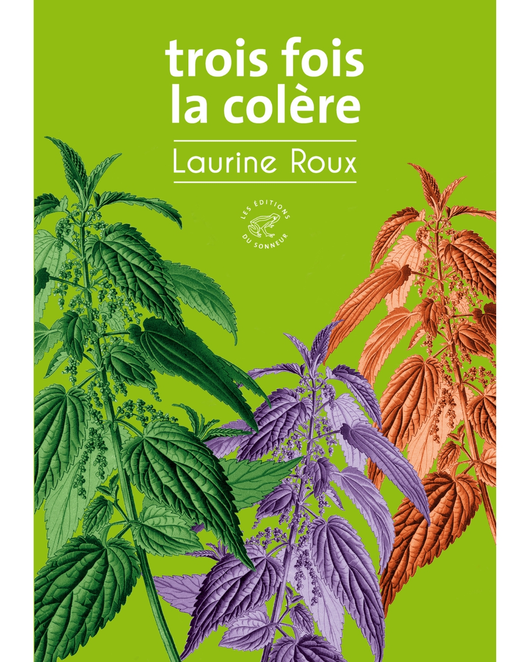 couverture trois fois la colère laurine roux